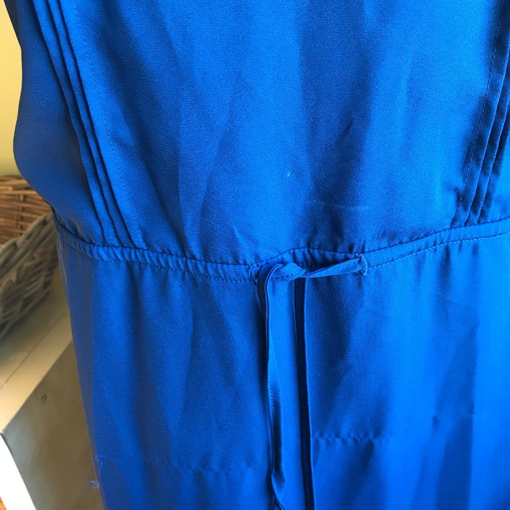 ⚡️SOLD ⚡️  Paper Crane Anthropologie Navy Dress Sz M - Picture 7 of 7